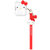 优加（UKA）HelloKitty硅胶耳机套AirPods1/2经典红白-手绳第4张高清大图