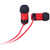 爱易思丽音系列3.5接口全能耳机EM10(红)第4张高清大图
