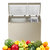 澳柯玛（AUMCA）186升小型家用冰柜商用冷柜双温冷冻 冷藏全铜管 钢化玻璃面板 一级能效 BCD-186CGEX米兰金第6张高清大图