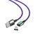 倍思 锌磁数据线 USB For Type-C 3A 1m  紫色第3张高清大图