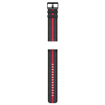 HUAWEI WATCH GT 2 新年款(46mm) 新年红 黑红色尼龙表带 两周续航 高清彩屏 心脏健康监测