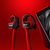 纽曼(Newsmy) Q12 蓝牙运动耳机 穿戴式防水音乐播放器 APP控制耳机 红色第5张高清大图