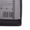 史泰博 LD01-39-1 80*80*98mm 金属网纹 方形 笔筒 (计价单位：个) 黑色