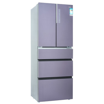 美菱(MeiLing)BCD-406WQ3M琉璃紫 多门冰箱 多循环 干湿分储 LECO净味系统 水分子激活保鲜系统