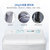 海尔（Haier） XPB100-197BS 10公斤 双缸洗衣机 大容量  瓷白第3张高清大图
