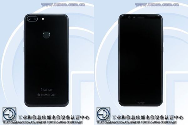 荣耀9青春版现身工信部:全面屏+后置指纹识别