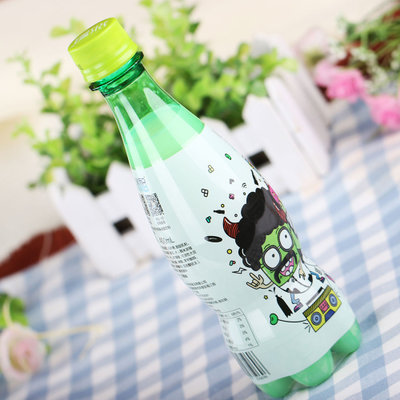 冰祖绿豆牛奶味碳酸饮料400mL