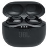 JBL真无线蓝牙耳机 TUNE120TWS入耳式运动耳机 通用苹果华为小米安卓手机 双耳通话宝石黑