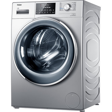 海尔(Haier) XQG120-HB14876LU1 12公斤 滚筒洗衣机 烘干直驱 星空银