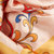 国美艾德莱斯丝巾日落橙时尚 保暖 民族风第4张高清大图