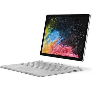 微软（Microsoft）Surface Book 2 二合一平板笔记本 13.5英寸（Intel i7 8G内存 256G存储）银色