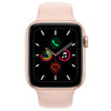 Apple Watch Series5智能手表GPS款(44毫米金色铝金属表壳搭配粉砂色运动型表带 MWVE2CH/A)