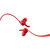 漫步者（EDIFIER）W280NB 主动降噪 蓝牙运动耳机 颈挂式耳机 手机耳机 入耳式降噪耳机 烈焰红第5张高清大图