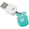 惠普(HP) V175W 32G USB2.0 橡胶雪糕迷你U盘(计价单位 个)蓝白色