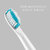 松下（Panasonic）电动牙刷成人 声波振动两种清洁模式 薄背细软刷毛 舌苔清洁功能EW-PDB50S405星光银第7张高清大图