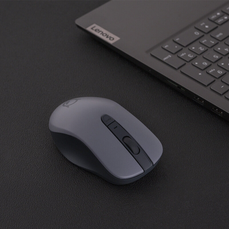 联想小新蓝牙静音鼠标岩灰【图片 价格 品牌 报价】-真快乐app