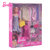 芭比时尚小潮人系列人偶派对娃娃套装GDJ40第3张高清大图