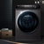 海尔 Haier 洗衣机9KG家用滚筒全自动变频直驱 摇篮柔洗 蒸汽洗 智能预约第6张高清大图