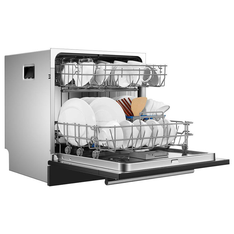 老板robamwb721钢化玻璃嵌入式洗碗机