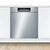 博世(Bosch)SJU66JS16C 12套 下嵌式  三重烘干 6个洗涤主程序 4个附加功能  家居互联 不锈钢第6张高清大图