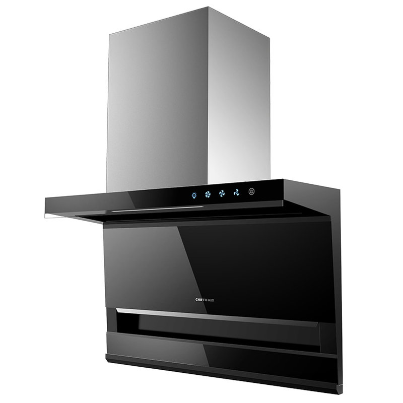 前锋chiffo抽油烟机cxw218l601平板烟机大吸力爆炒风量