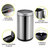 EKO 9285 智能垃圾桶 砂钢 6L 家用不锈钢智能电动垃圾筒第4张高清大图