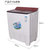 澳柯玛（AUCMA） 10公斤 双缸洗衣机 隐藏式旋钮大容量 钢化玻璃面板 XPB100-3158S 玫瑰金第4张高清大图