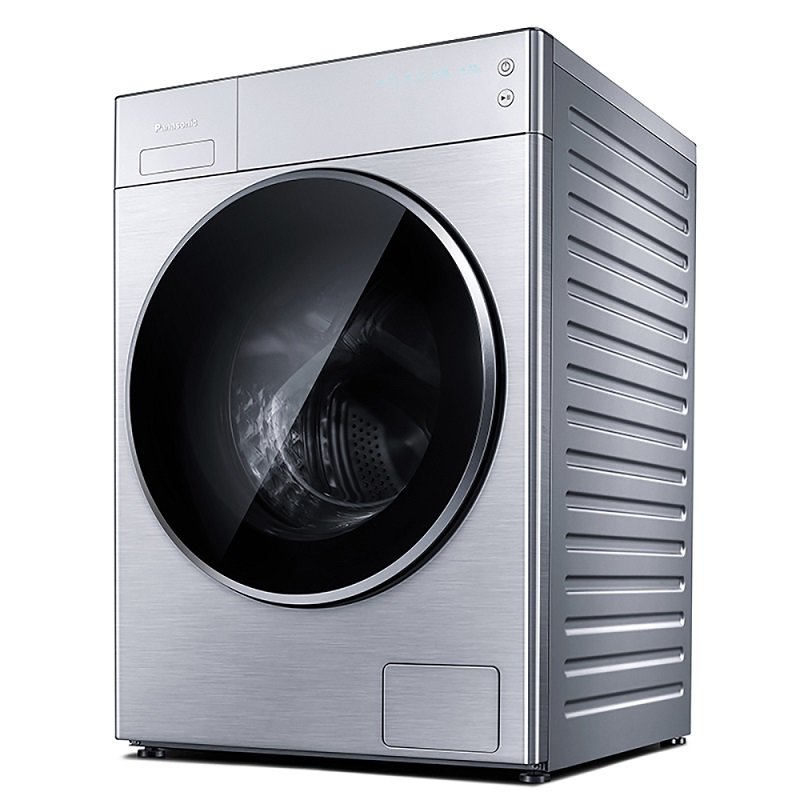 松下(panasonic) xqg100-ld165 滚筒洗衣机 10kg 银色 筒清洁 双极除