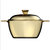 美的(midea) Corningware晶彩透明锅 MP-TB25P01 明火烹饪 透明可见 黄第3张高清大图