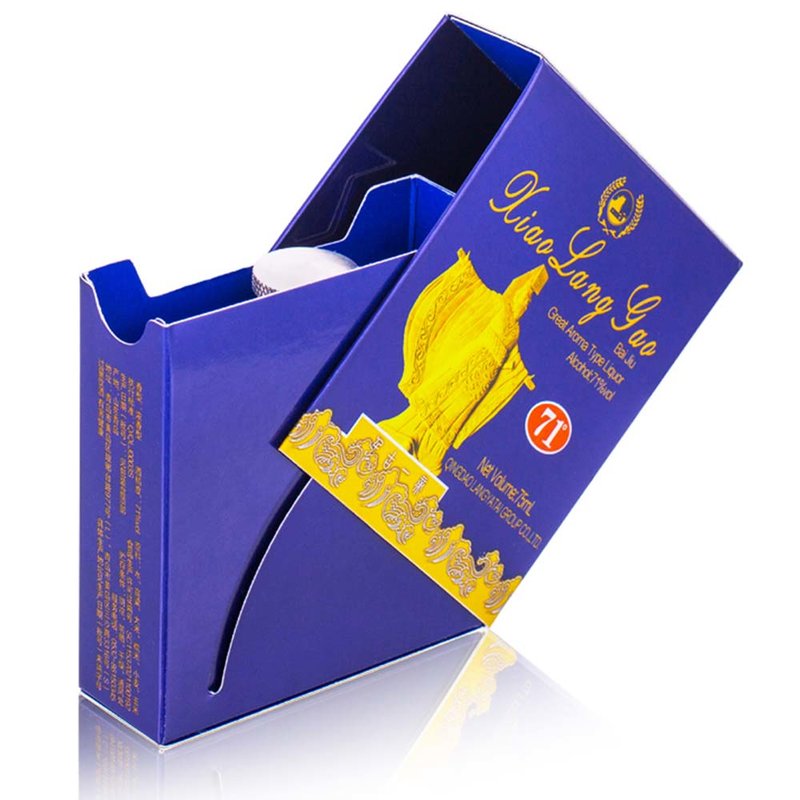 琅琊台71度小琅高白酒75ml4浓香型