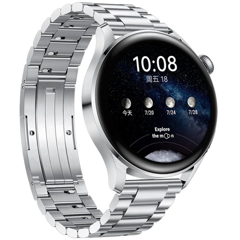 huaweiwatch346mmesim独立通话智能手表心脏与呼吸健康管理体温检测