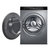 TCL10公斤家用大容量变频滚筒洗衣机 洗烘一体 超静音 G100P12-HD极地蓝第5张高清大图