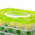 御良材 提手饺子盒(四层) 冰箱保鲜收纳盒 长方形冷冻水饺盒 混沌速冻食物 带盖托盘YPP-JZH-TSL04第4张高清大图