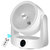 澳柯玛（AUCMA）空气循环扇家用电风扇可遥控台扇台式小风扇桌面风扇家用电扇KYT-15R909(Y)第3张高清大图