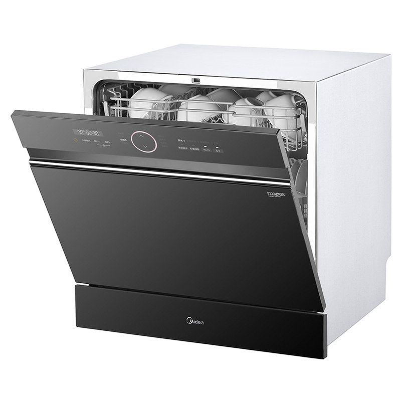 美的mideah3plus台式洗碗机热风烘干
