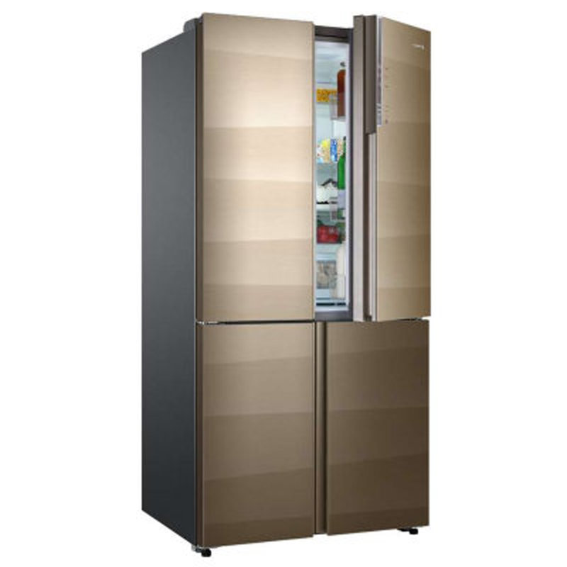 卡萨帝casartebcd621wdcau1621升十字对开冰箱干湿分储金色