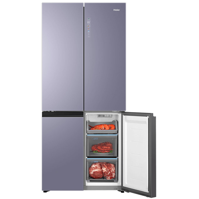 海尔冰箱bcd515wghtd19nzu1ex星云紫