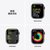 Apple Watch Series 7 智能手表 GPS款+蜂窝款 41毫米石墨色不锈钢表壳 深邃蓝色运动型表带MKJ13CH/A第4张高清大图