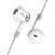 漫步者（EDIFIER）HECATE GM180平头塞半入耳式立体声手机音乐游戏耳机 带麦带线控 3.5mm有线入耳式 白色第5张高清大图