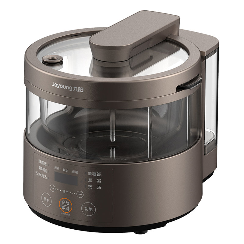 九阳joyoung蒸汽电饭煲透明视窗f30ss360摩卡棕色