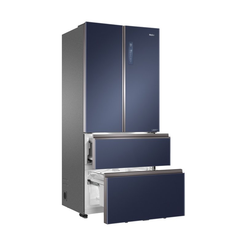 海尔haierbcd558wsgku1ex558立升四门全空间保鲜冰箱杀菌缎光釉影