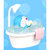 哆啦A梦香薰摆件浴缸款创意卡通手办模型装饰摆件储物盒第2张高清大图