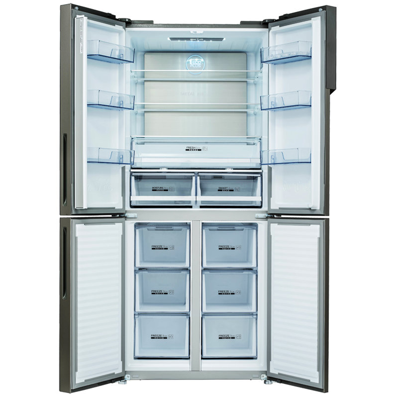 美菱meiling415升风冷无霜冰箱01度变频wifi十字对开门冰箱bcd415wup