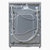 西门子(siemens) WM14U5680W 9公斤 变频滚筒洗衣机(银色) 全屏触控 流线型机身设计第5张高清大图