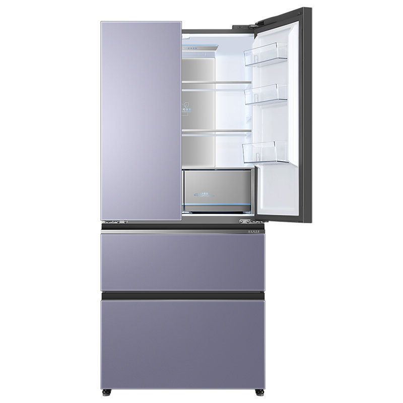 海尔haier460升法式四门冰箱0厘米嵌入全空间保鲜bcd460wghfd14nzu1