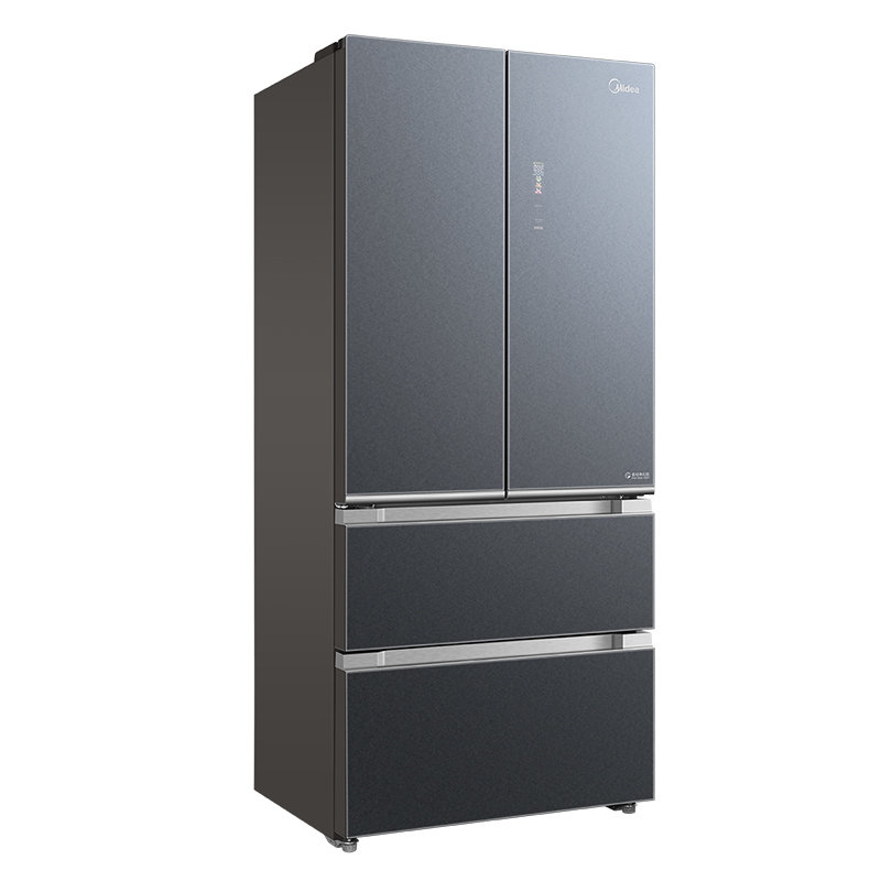 美的midea520升一级能效变频多门冰箱风冷无霜超薄四开门电冰箱bcd520