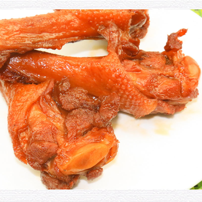 金八吧吮味甜辣腿40g10鸭翅根