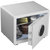 CRMCR卡唛保险箱家用小型30CM指纹密码箱衣柜入墙智能办公保险柜防盗保管箱BGX-X1-30Z白第5张高清大图