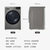 LG 10公斤韩国原装进口 双重绒毛过滤热泵滚筒干衣机 双变频冷凝自动清洁RH10V9PV2W碳晶银第6张高清大图