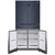 海尔(Haier)BCD-500WDCBU1 500立升 全新六门格局 冰箱 嵌入式全空间保鲜 晶釉蓝第7张高清大图